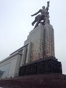 "Worker & collective Farmer" monument